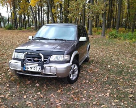 Фіолетовий Кіа Sportage, об'ємом двигуна 2 л та пробігом 200 тис. км за 3600 $, фото 1 на Automoto.ua