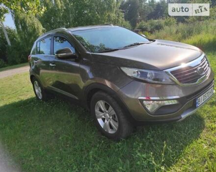 Коричневый Киа Sportage, объемом двигателя 1.7 л и пробегом 214 тыс. км за 12700 $, фото 3 на Automoto.ua