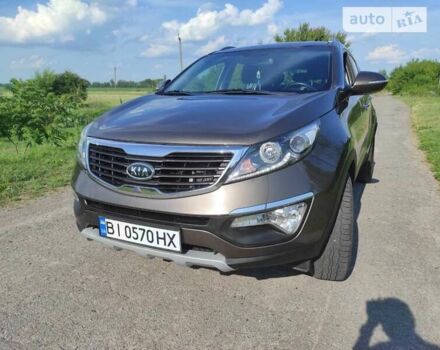 Коричневий Кіа Sportage, об'ємом двигуна 1.7 л та пробігом 214 тис. км за 12700 $, фото 8 на Automoto.ua