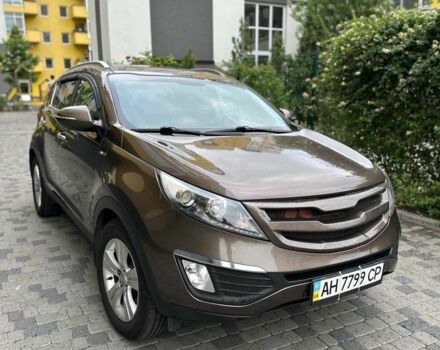Коричневый Киа Sportage, объемом двигателя 2 л и пробегом 155 тыс. км за 13500 $, фото 1 на Automoto.ua