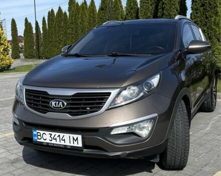 Коричневый Киа Sportage, объемом двигателя 2 л и пробегом 137 тыс. км за 13300 $, фото 1 на Automoto.ua