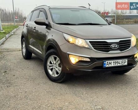 Коричневый Киа Sportage, объемом двигателя 2 л и пробегом 245 тыс. км за 11700 $, фото 2 на Automoto.ua