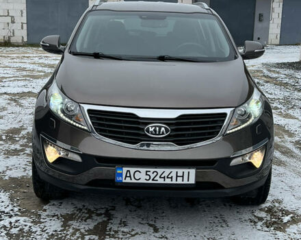 Коричневый Киа Sportage, объемом двигателя 2 л и пробегом 164 тыс. км за 13850 $, фото 3 на Automoto.ua