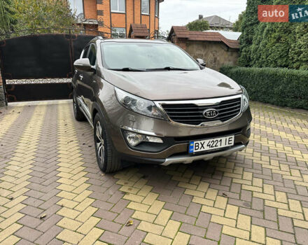 Коричневий Кіа Sportage, об'ємом двигуна 2 л та пробігом 197 тис. км за 14800 $, фото 5 на Automoto.ua
