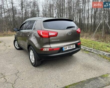 Коричневый Киа Sportage, объемом двигателя 2 л и пробегом 245 тыс. км за 11700 $, фото 1 на Automoto.ua