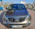 Коричневый Киа Sportage, объемом двигателя 1.6 л и пробегом 220 тыс. км за 11500 $, фото 1 на Automoto.ua