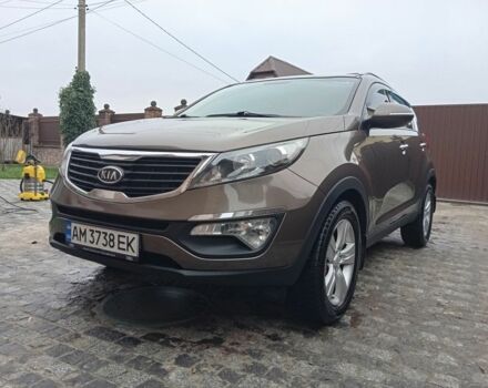 Коричневый Киа Sportage, объемом двигателя 2 л и пробегом 183 тыс. км за 12700 $, фото 3 на Automoto.ua