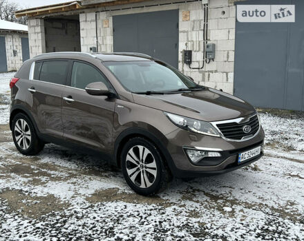 Коричневый Киа Sportage, объемом двигателя 2 л и пробегом 164 тыс. км за 13850 $, фото 4 на Automoto.ua