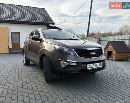 Коричневый Киа Sportage, объемом двигателя 1.7 л и пробегом 188 тыс. км за 14300 $, фото 2 на Automoto.ua