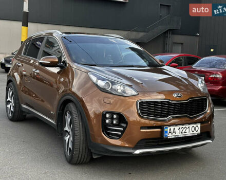Коричневый Киа Sportage, объемом двигателя 2 л и пробегом 126 тыс. км за 20000 $, фото 3 на Automoto.ua