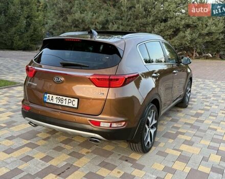Коричневый Киа Sportage, объемом двигателя 2 л и пробегом 131 тыс. км за 21900 $, фото 10 на Automoto.ua