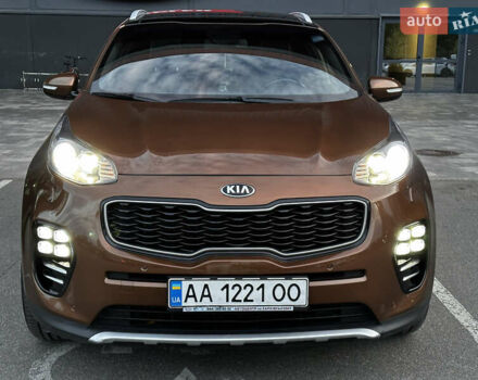 Коричневый Киа Sportage, объемом двигателя 2 л и пробегом 126 тыс. км за 20000 $, фото 9 на Automoto.ua