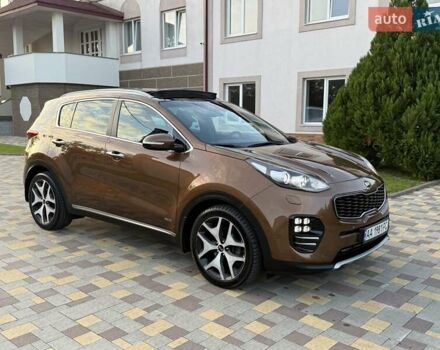 Коричневый Киа Sportage, объемом двигателя 2 л и пробегом 131 тыс. км за 21900 $, фото 6 на Automoto.ua