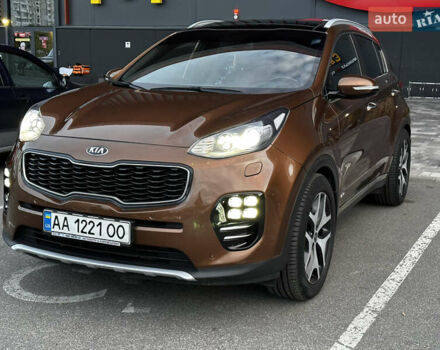 Коричневый Киа Sportage, объемом двигателя 2 л и пробегом 126 тыс. км за 20000 $, фото 11 на Automoto.ua