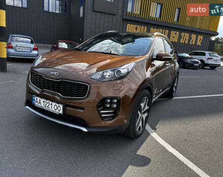 Коричневый Киа Sportage, объемом двигателя 2 л и пробегом 126 тыс. км за 20000 $, фото 16 на Automoto.ua
