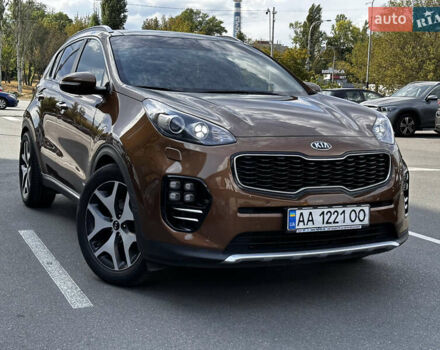 Коричневый Киа Sportage, объемом двигателя 2 л и пробегом 126 тыс. км за 20000 $, фото 1 на Automoto.ua