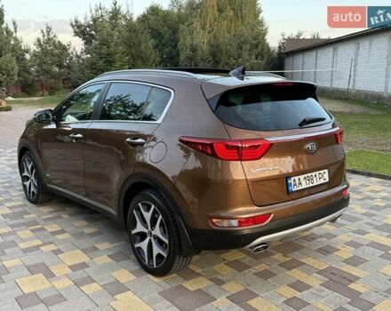Коричневый Киа Sportage, объемом двигателя 2 л и пробегом 131 тыс. км за 21900 $, фото 12 на Automoto.ua