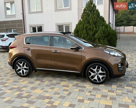 Коричневый Киа Sportage, объемом двигателя 2 л и пробегом 131 тыс. км за 21900 $, фото 8 на Automoto.ua
