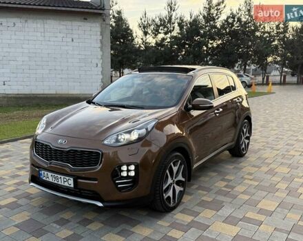 Коричневый Киа Sportage, объемом двигателя 2 л и пробегом 131 тыс. км за 21900 $, фото 16 на Automoto.ua