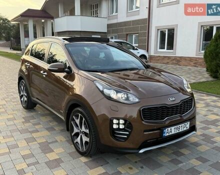 Коричневый Киа Sportage, объемом двигателя 2 л и пробегом 131 тыс. км за 21900 $, фото 5 на Automoto.ua