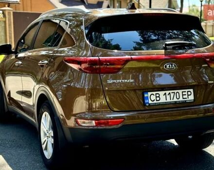 Коричневый Киа Sportage, объемом двигателя 2 л и пробегом 135 тыс. км за 16500 $, фото 2 на Automoto.ua