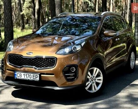 Коричневый Киа Sportage, объемом двигателя 2 л и пробегом 135 тыс. км за 16500 $, фото 1 на Automoto.ua