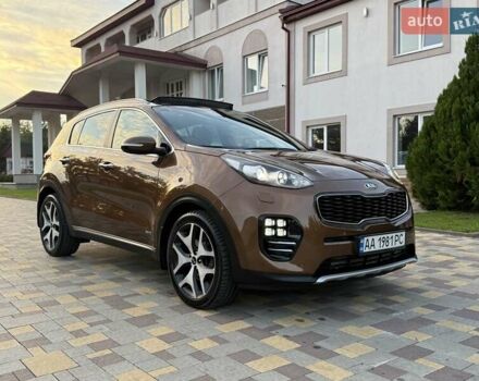 Коричневый Киа Sportage, объемом двигателя 2 л и пробегом 131 тыс. км за 21900 $, фото 7 на Automoto.ua