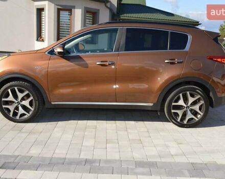 Коричневый Киа Sportage, объемом двигателя 2 л и пробегом 177 тыс. км за 18700 $, фото 6 на Automoto.ua