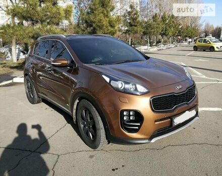 Коричневый Киа Sportage, объемом двигателя 2 л и пробегом 89 тыс. км за 24500 $, фото 3 на Automoto.ua