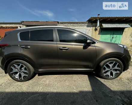 Коричневый Киа Sportage, объемом двигателя 2 л и пробегом 160 тыс. км за 23500 $, фото 10 на Automoto.ua