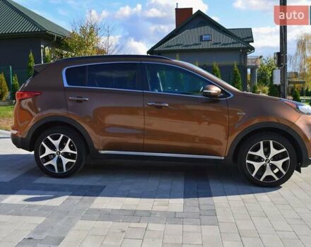Коричневый Киа Sportage, объемом двигателя 2 л и пробегом 177 тыс. км за 18700 $, фото 2 на Automoto.ua
