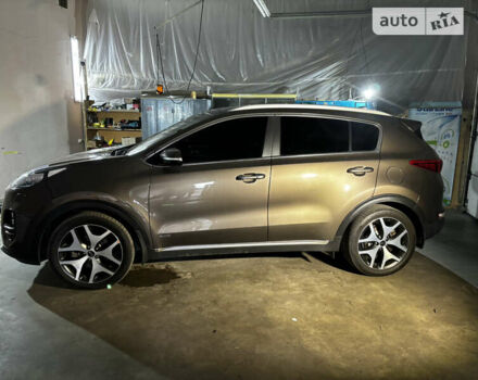 Коричневый Киа Sportage, объемом двигателя 2 л и пробегом 160 тыс. км за 23500 $, фото 18 на Automoto.ua