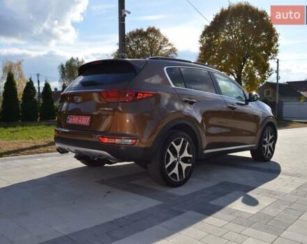 Коричневый Киа Sportage, объемом двигателя 2 л и пробегом 177 тыс. км за 18700 $, фото 3 на Automoto.ua