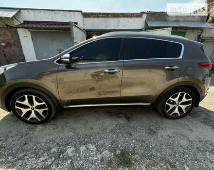 Коричневый Киа Sportage, объемом двигателя 2 л и пробегом 160 тыс. км за 23500 $, фото 9 на Automoto.ua