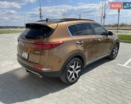 Коричневый Киа Sportage, объемом двигателя 2 л и пробегом 62 тыс. км за 17999 $, фото 6 на Automoto.ua