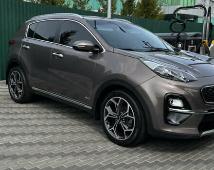 Коричневый Киа Sportage, объемом двигателя 2 л и пробегом 80 тыс. км за 23100 $, фото 3 на Automoto.ua