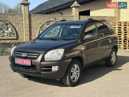 Коричневый Киа Sportage, объемом двигателя 2 л и пробегом 182 тыс. км за 8500 $, фото 1 на Automoto.ua