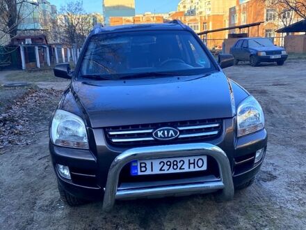 Киа Sportage 2006 в Полтаве на Automoto.ua Коричневый Киа Sportage, объемом двигателя 2 л и пробегом 206 тыс. км за 8000 $, фото 1 на Automoto.ua