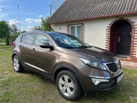 Коричневый Киа Sportage, объемом двигателя 2.4 л и пробегом 190 тыс. км за 11000 $, фото 1 на Automoto.ua