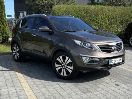 Коричневий Кіа Sportage, об'ємом двигуна 2 л та пробігом 137 тис. км за 13300 $, фото 1 на Automoto.ua