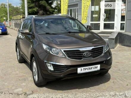 Коричневий Кіа Sportage, об'ємом двигуна 2 л та пробігом 180 тис. км за 14500 $, фото 1 на Automoto.ua