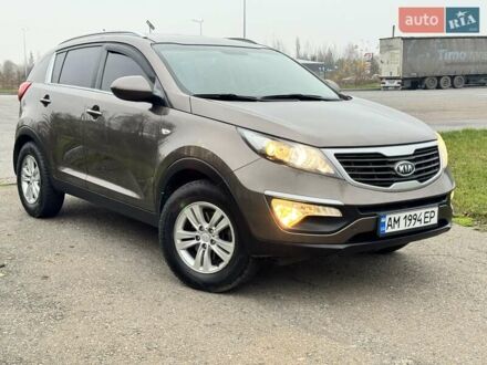 Коричневый Киа Sportage, объемом двигателя 2 л и пробегом 245 тыс. км за 11700 $, фото 1 на Automoto.ua