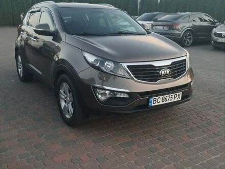 Коричневый Киа Sportage, объемом двигателя 2 л и пробегом 243 тыс. км за 13800 $, фото 1 на Automoto.ua