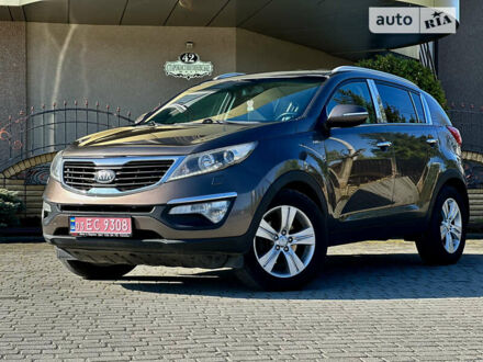 Коричневый Киа Sportage, объемом двигателя 2 л и пробегом 218 тыс. км за 14200 $, фото 1 на Automoto.ua