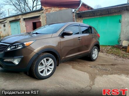 Коричневый Киа Sportage, объемом двигателя 2.4 л и пробегом 160 тыс. км за 11650 $, фото 1 на Automoto.ua