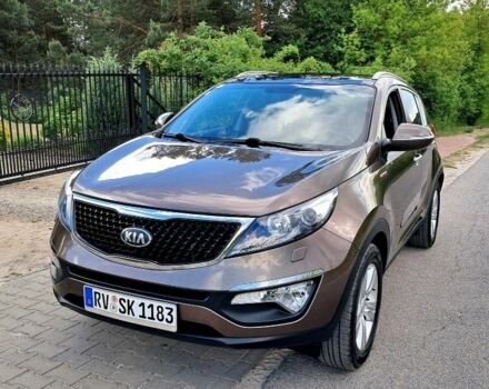 Коричневый Киа Sportage, объемом двигателя 2 л и пробегом 189 тыс. км за 8400 $, фото 1 на Automoto.ua