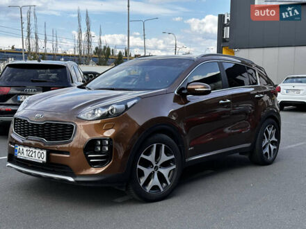 Коричневый Киа Sportage, объемом двигателя 2 л и пробегом 126 тыс. км за 20000 $, фото 1 на Automoto.ua