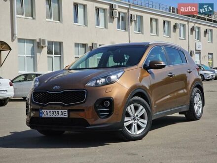 Кіа Sportage 2016 у Києві на Automoto.ua Коричневий Кіа Sportage, об'ємом двигуна 2 л та пробігом 158 тис. км за 18500 $, фото 1 на Automoto.ua
