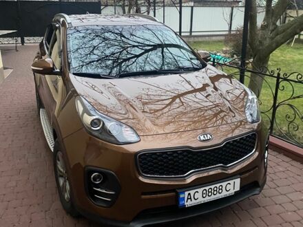 Кіа Sportage 2017 у Нововолинськ на Automoto.ua Коричневий Кіа Sportage, об'ємом двигуна 1.7 л та пробігом 42 тис. км за 22300 $, фото 1 на Automoto.ua