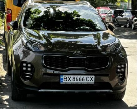 Коричневый Киа Sportage, объемом двигателя 2 л и пробегом 170 тыс. км за 23500 $, фото 1 на Automoto.ua
